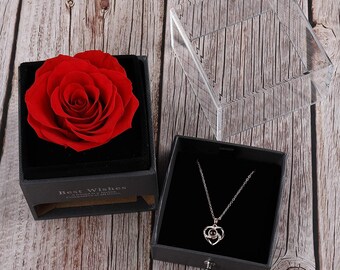 Eternal Rose Jewelry Etsy