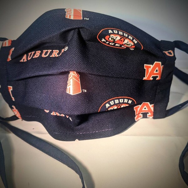 Auburn Double layered Cotton Face Mask