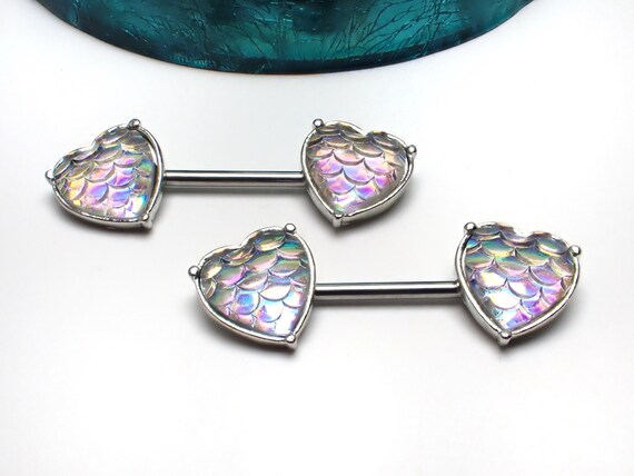 nipple jewelry Nipple shield. nipple ring 14g 1.6mm Gold Nipple bar 316L surgical steel nipples set