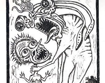 Octopus Man Eats Small Child