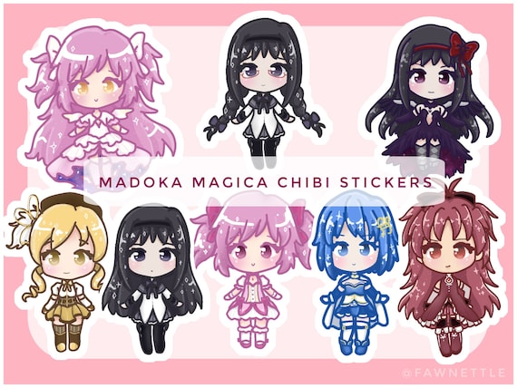 Magi Chibi Character Stickers