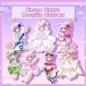 Shugo Chara Acrylic Charms [Cute Kawaii Anime Acrylic Charm Keychains]