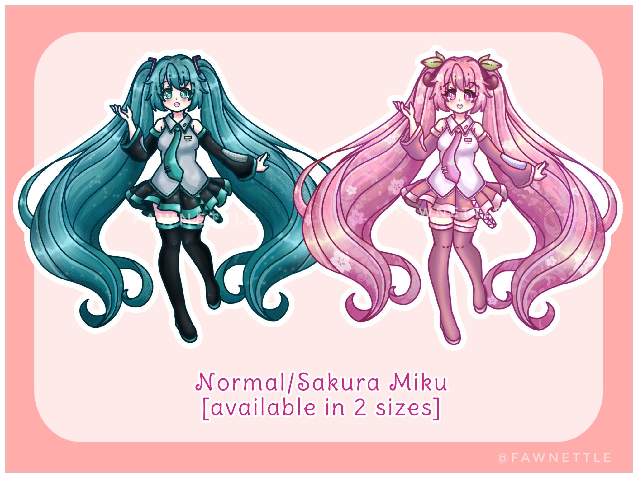 miku stickers based on hello planet and world is mine made by me❤️ : r/ Vocaloid