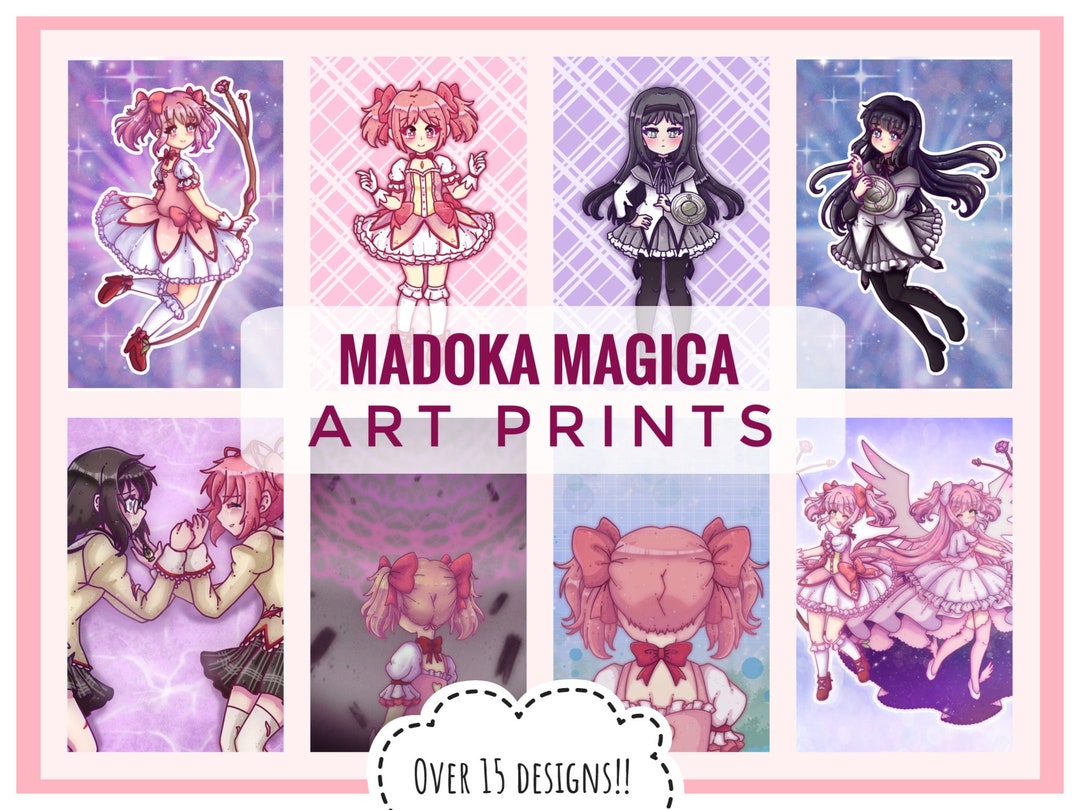 Are there any anime similar to Madoka Magica? Like a cute artstyle