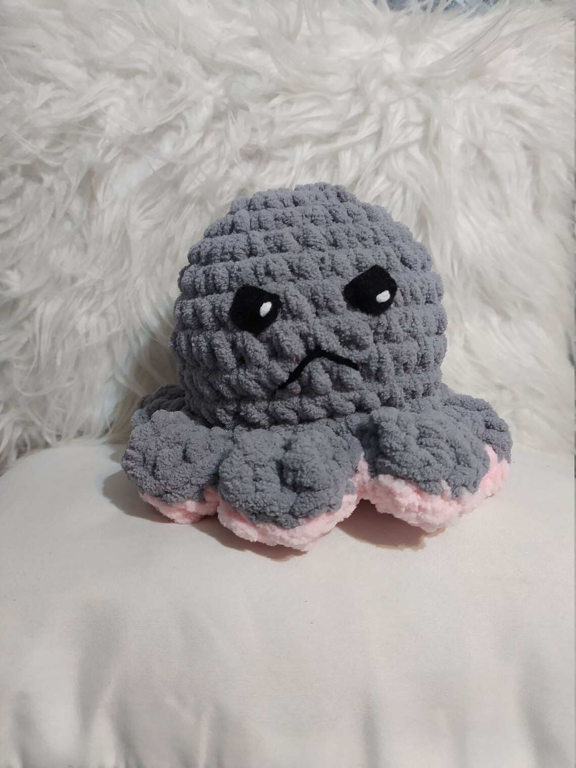 Crochet Reversible Octopus l Soft Plush l Stuffed octopus l | Etsy