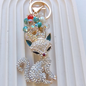 Sleutelhanger kat, tasbedel, kattensieraden, kattenmoeder, kattenliefde, schattige kat, kattentasbedel