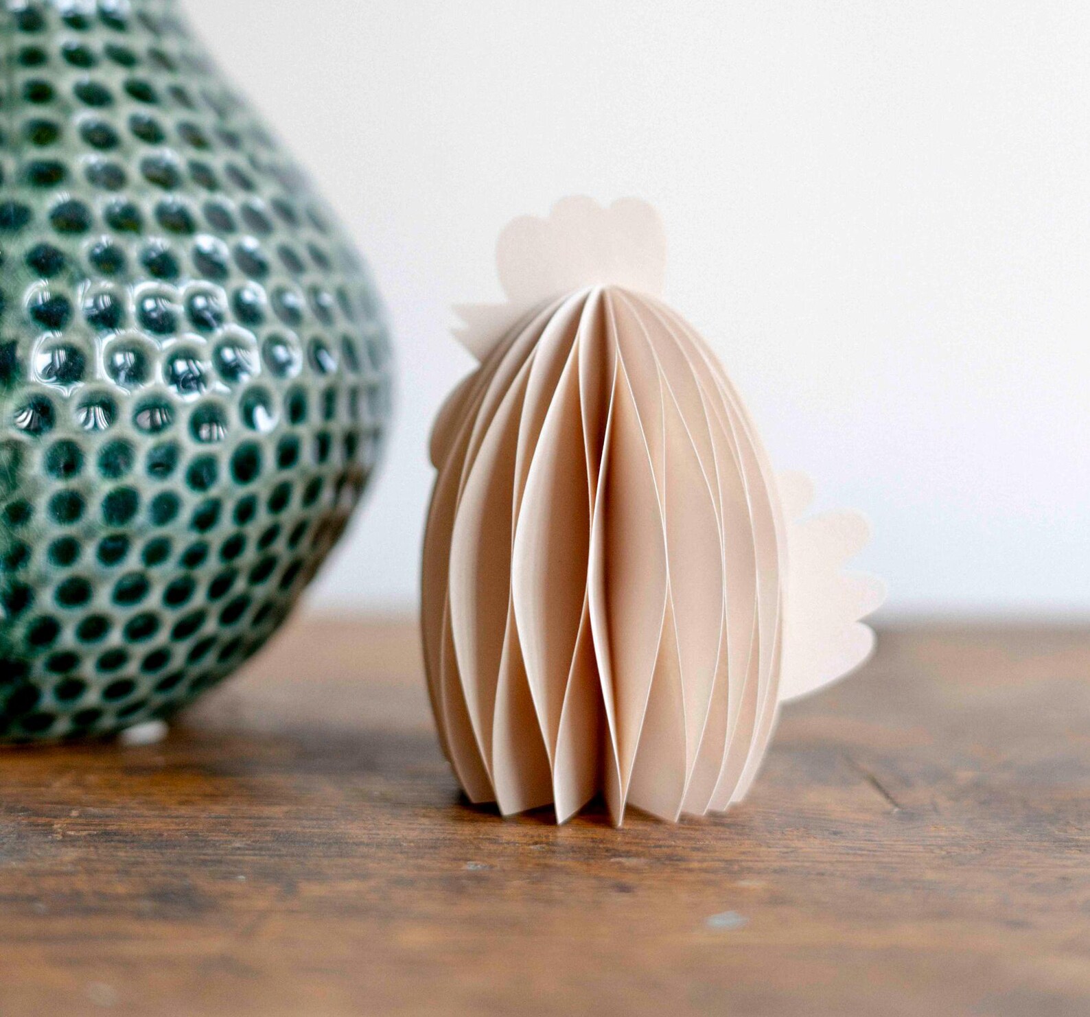 Paper Cheken STANDING Paper Chicken, Standing Decoration, Honeycomb Decoration ...