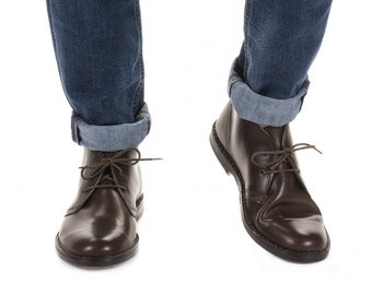 Casual leather deals chukka boots