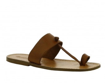 womens toe loop sandals uk