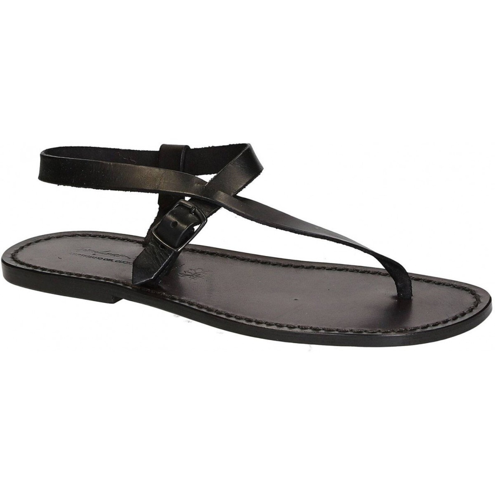mens thong leather sandals