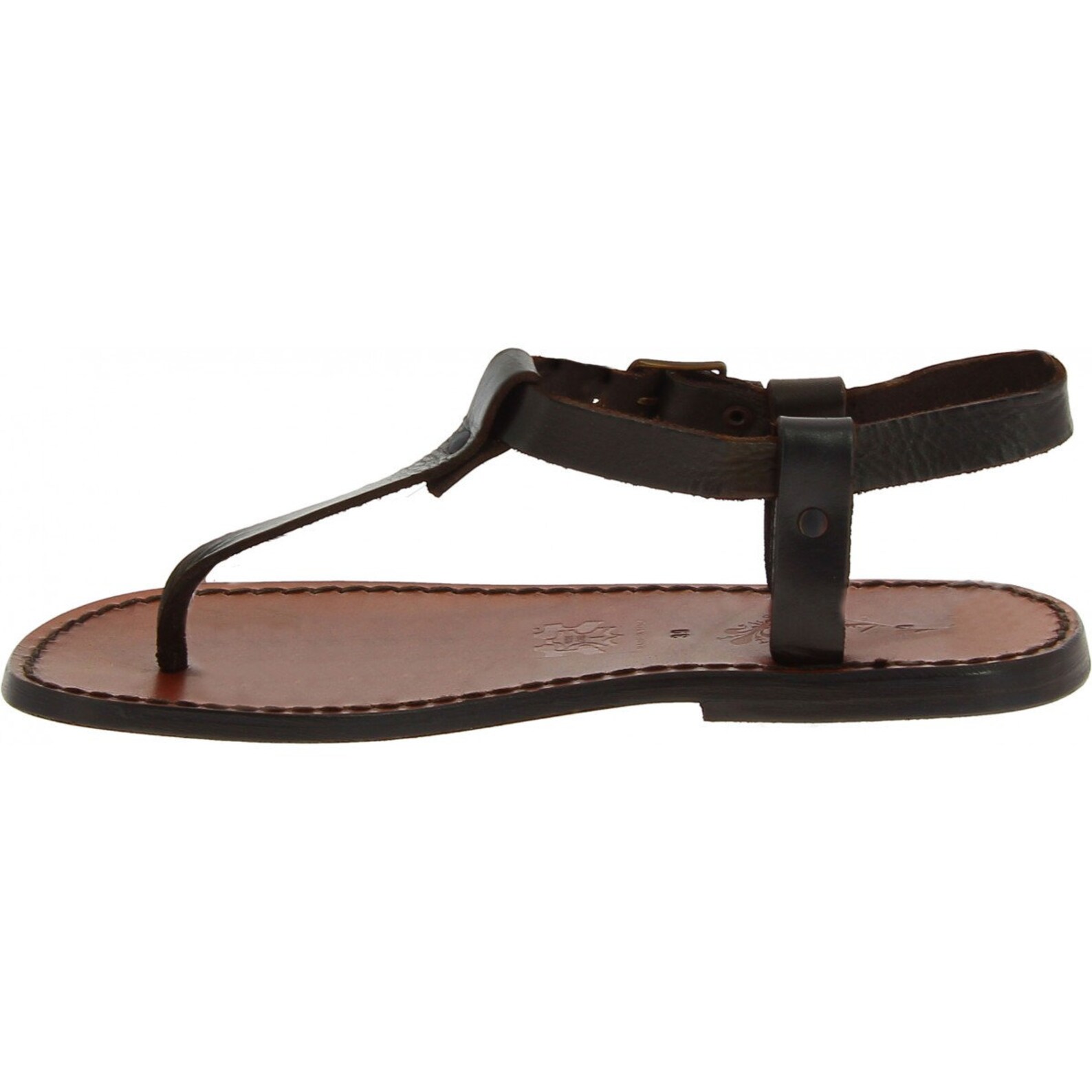mens thong leather sandals