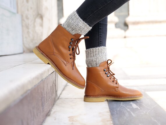 Bottines femme cuir italienne marron hotsell