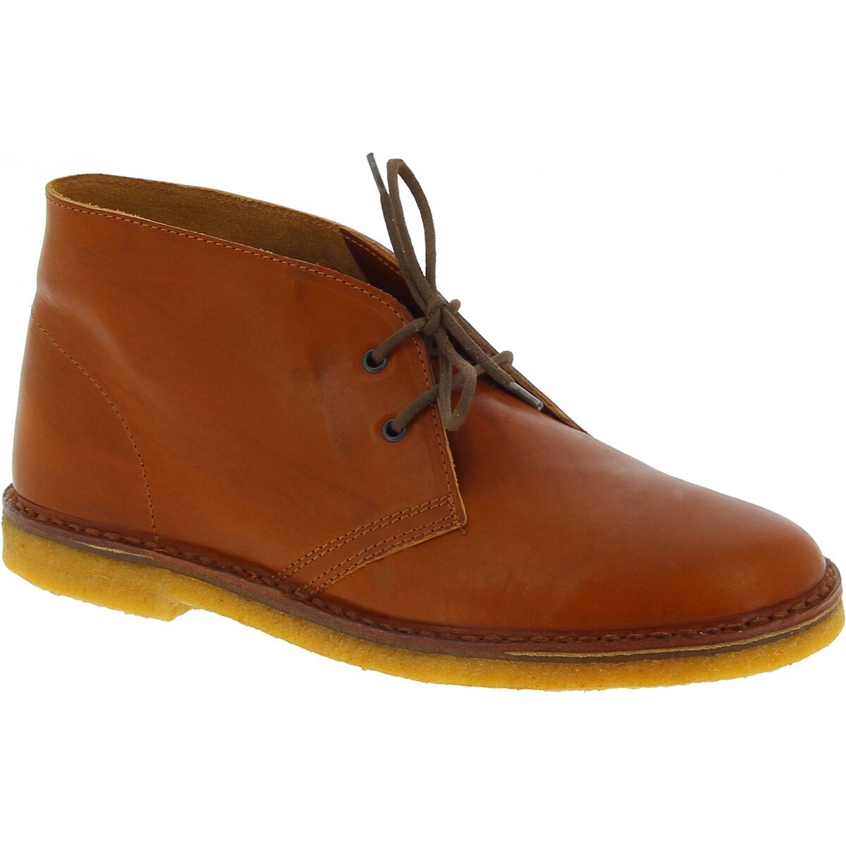 Clarks Bushacre Men\'s Leather Cuir Chukka Desert Ankle Boots, Size 9.5M, Blue Clarks Desert Boots Men main image 3