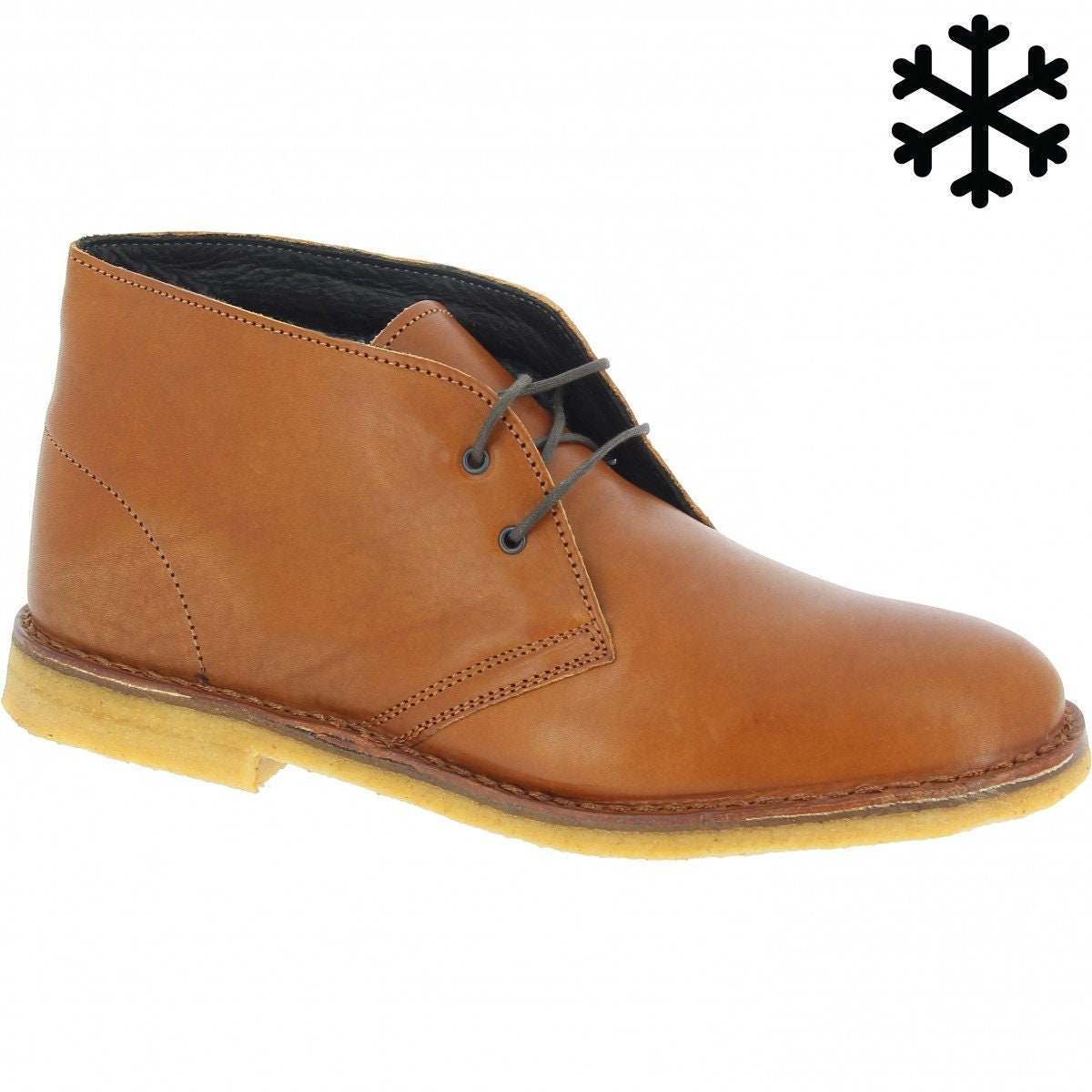 Mr. Armenta Men’s Dark Brown Leather Chukka Pull-On Boots HAMARA JOE Rush Leather Brown Chukka Casual Boots for Men  main image 4