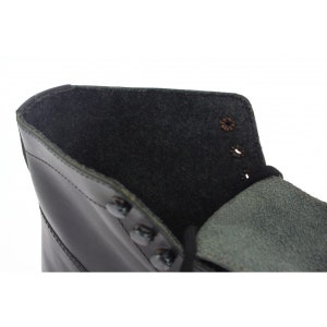 Women's black leather ankle boots with winter lining L'artigiano Florence image 7