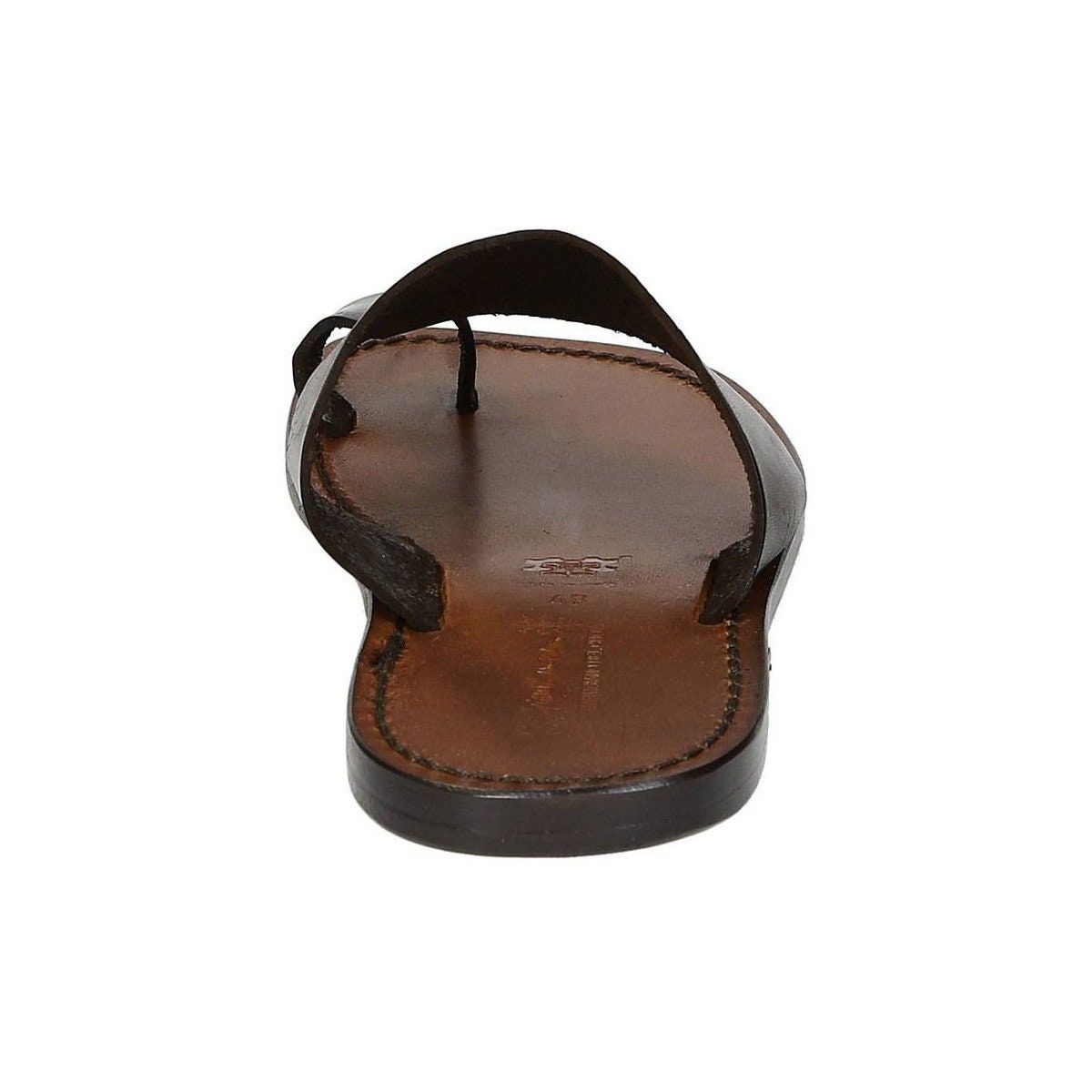 Sandali Infradito Chaco Phantoms In Pelle Marrone &ndash; Donna 11 / Uomo 9.5