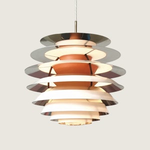 Mid-Century Design Icon 'PH Kontrast' Pendant Light by Poul Henningsen, prod. by Louis Poulsen, Denmark 1960s