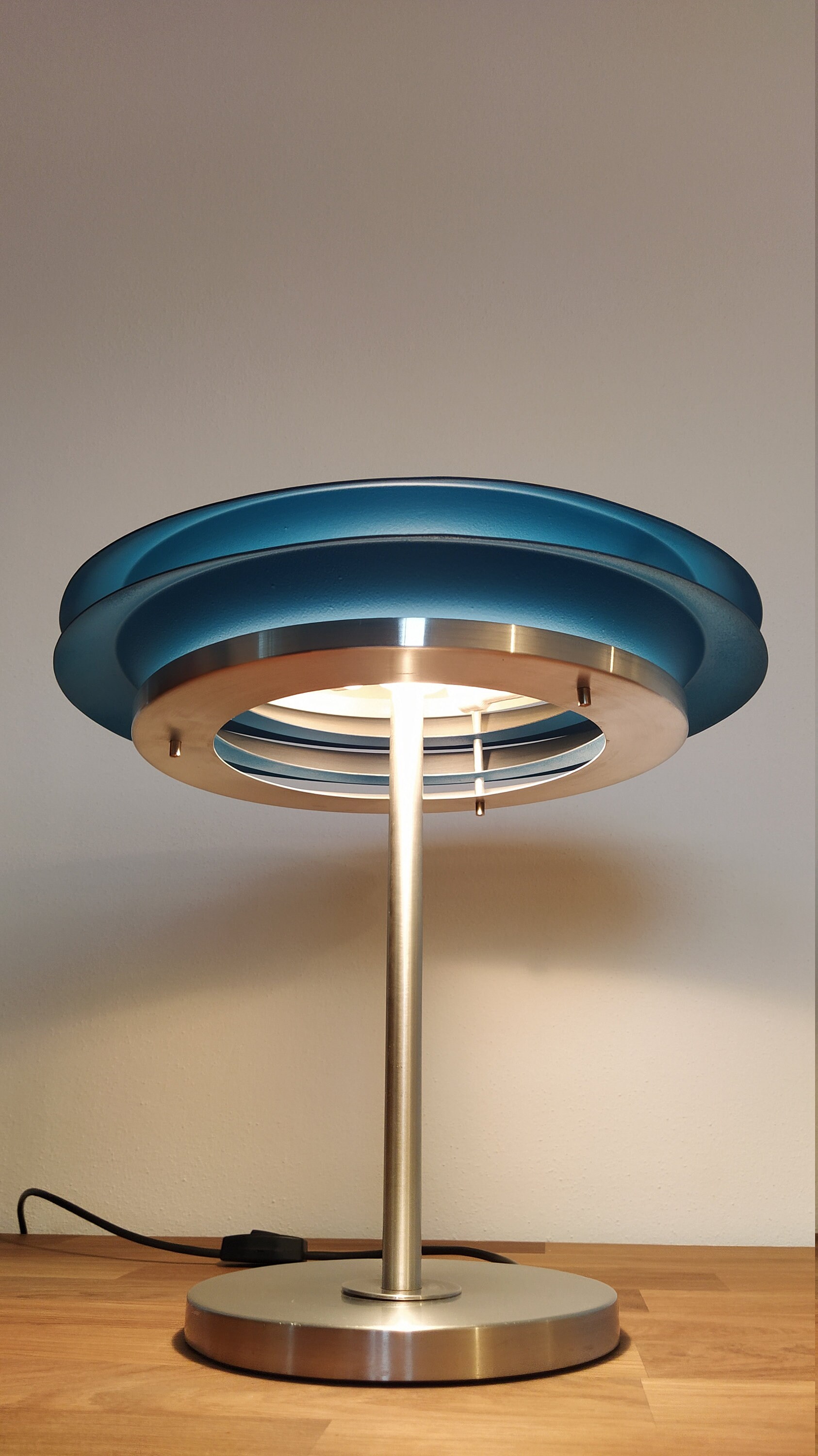 Blaulicht Raum Alter Design Tischleuchte prod. von Lyskér | Etsy