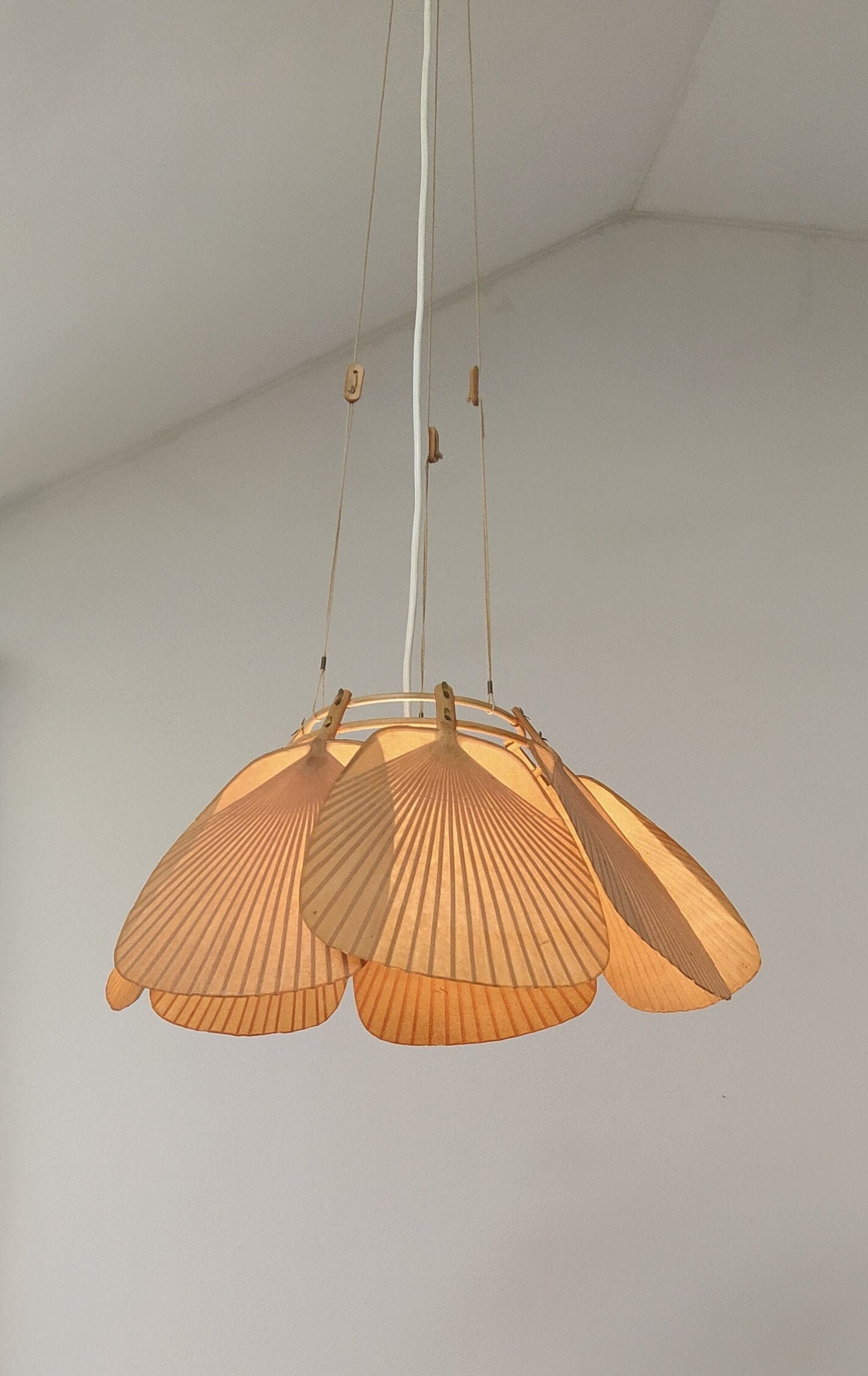 Ingo maurer uchiwa pendant lamp deals