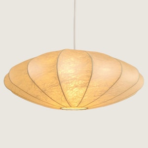Mid-century Modern Ellipsoid Cocoon Pendant Light, Prod. by Goldkant ... - Ellipsoid Pendant Lighting Ideas