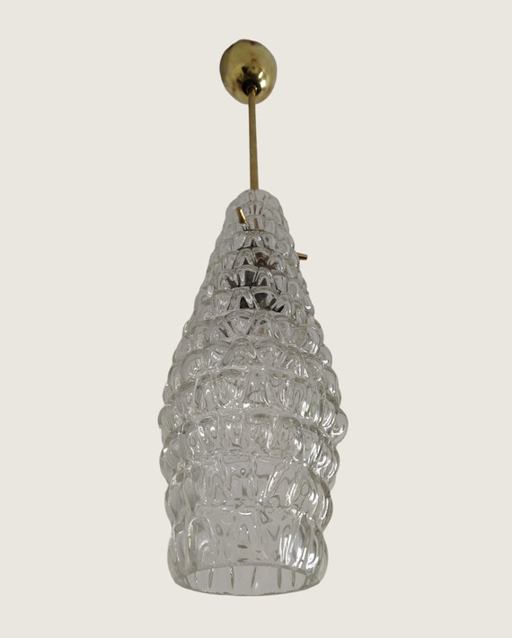 1960年代　ミッドセンチュリー　乳白ガラス天井照明 独60年代 Peill \u0026 Putzler スペースエイジ Teardrop ライト・照明