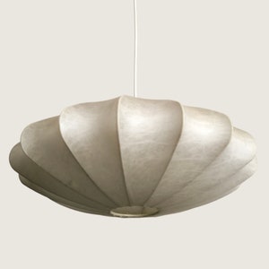 Mid-century Modern Ellipsoid Cocoon Pendant Light, Prod. by Goldkant ...