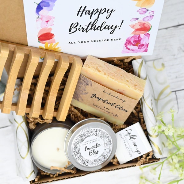 Birthday Gift For Her Self Care Gift Box - (Quarantine Birthday, Relaxation, Birthday Gift for Her, Spa Gift Box)