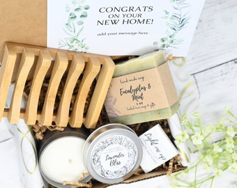 Housewarming Gift Set - (Personalized, Couples Gift, Self Care Kit, Relaxation, Birthday Gift, Gift Box, New Home Gift)