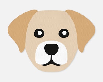 Labrador Face SVG, Cricut Cut File