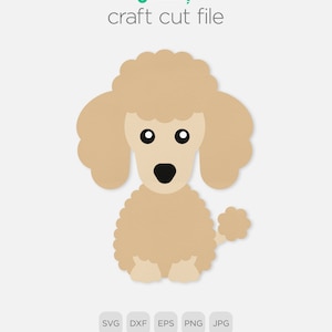 Poodle SVG, fichiers SVG pour Cricut, Cricut SVG, Cricut Maker, Modèle Cricut, Cut fichier, Silhouette svg, Puppy svg, Dog svg, Poodle, Die coupes