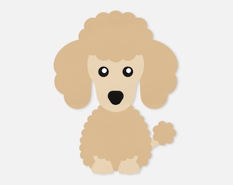 Poodle SVG Cut File, Cricut & Silhouette (Digital Download)