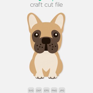 Buldog francuski SVG, pliki SVG dla Cricut, Cricut SVG, Cricut Maker, szablon Cricut, plik Cut, sylwetka svg, szczeniak svg, pies svg, buldog francuski