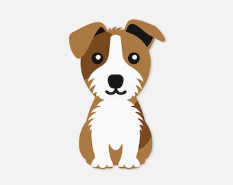 Jack Russell Terrier SVG, Cricut Cut File