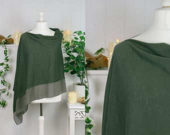 Lightweight Khaki Poncho MORE COLOURS