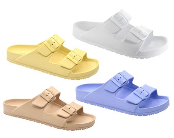 Ella Shell Double Strap Sandal - MORE COLOURS