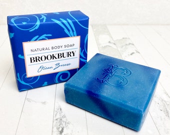 Ocean Breeze, Brookbury Natural Body Soap