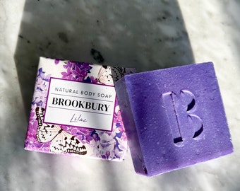 Lilac, Brookbury Natural Body Soap