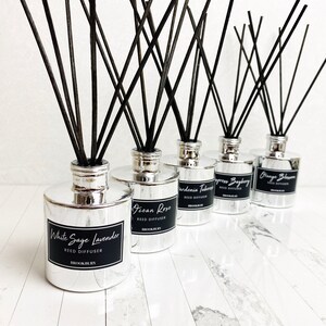Brookbury Reed Diffuser - Black Rattan Reed - 5oz bild 4