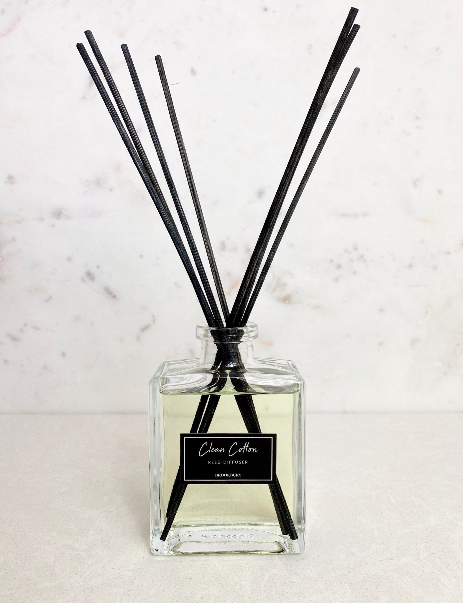 Reed Diffuser Black Rattan Reed 4.5oz Etsy