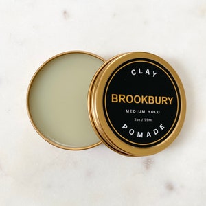 Clay Pomade - medium hold, matte finish, travel size 2oz