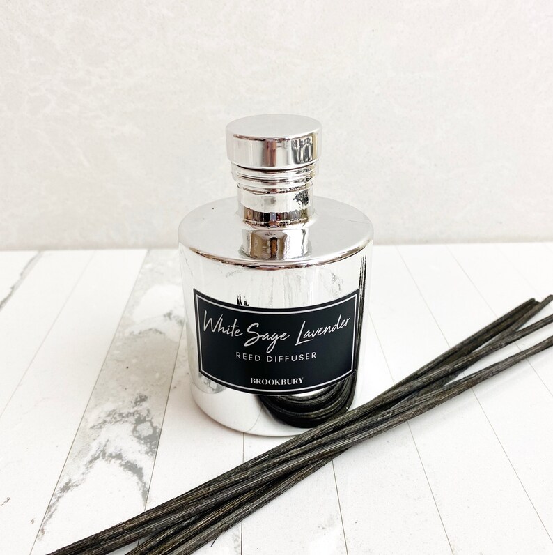Brookbury Reed Diffuser - Black Rattan Reed - 5oz bild 6