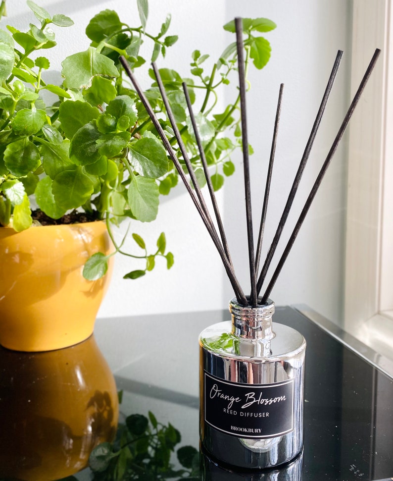 Brookbury Reed Diffuser - Black Rattan Reed - 5oz bild 3