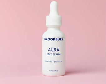 Brookbury AURA face serum, Hydrates and Brightens