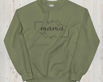 Mama Crewneck Sweatshirt, Mother&#39;s Day Gift, Mom Life