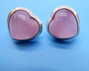 Christmas 925 Sterling Silver Titanium Druzy Quartz Heart Shape Stud Earrings #KD-241 Christmas 925 Sterling Silver Titanium Druzy Quartz Heart Shape Stud Earrings #KD-241