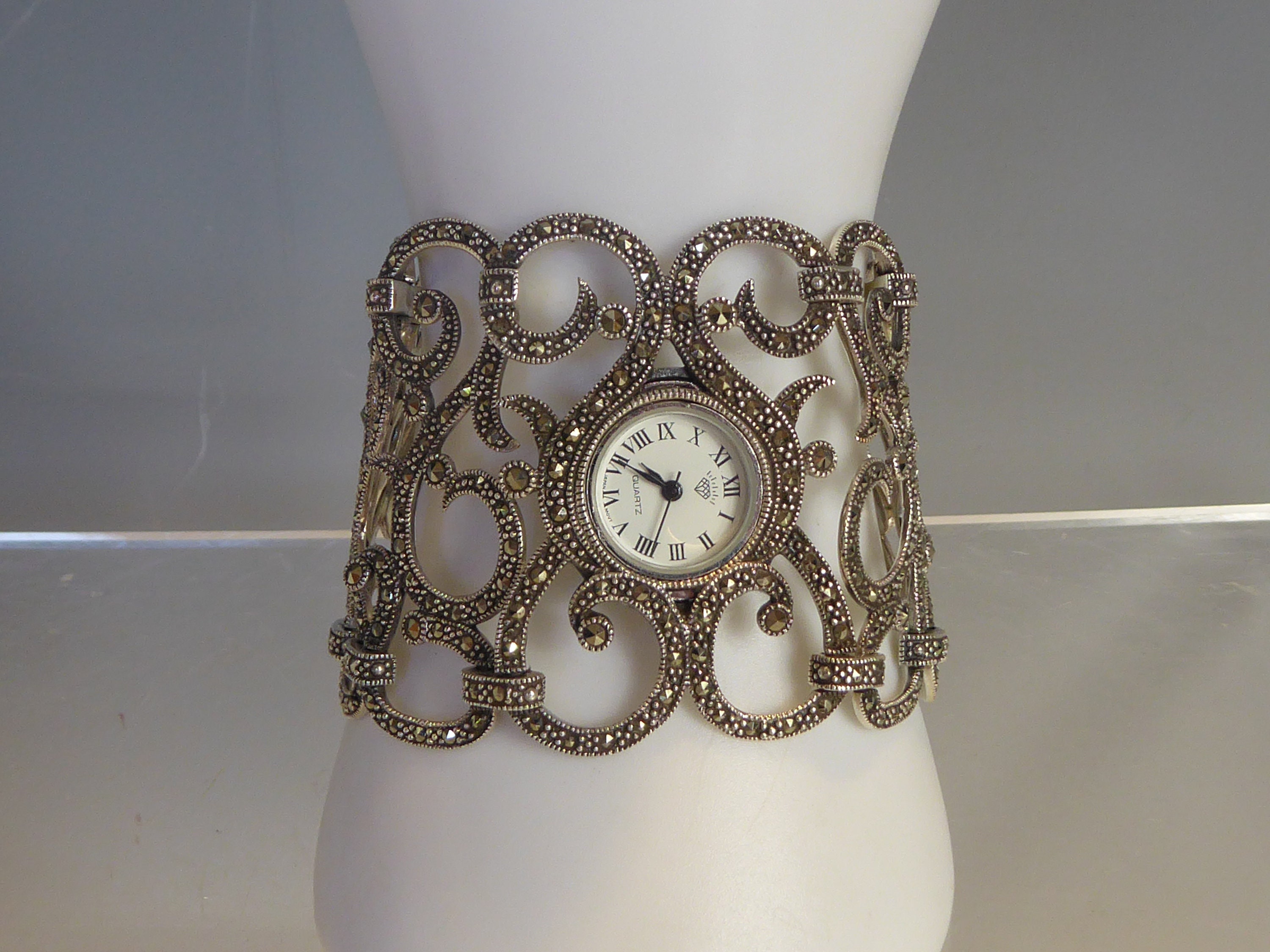 Marcasite Vintage Ladies Watch - Etsy UK