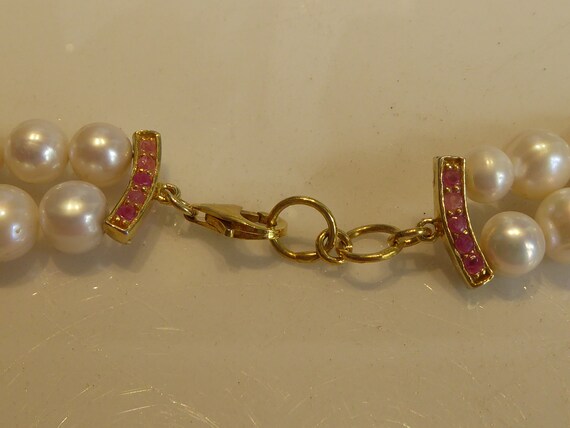 Fine Solid Silver & Gold Plated Real Ruby ,Emeral… - image 8