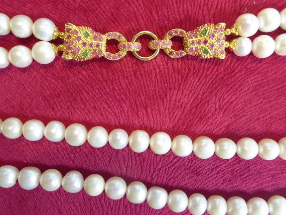 Fine Solid Silver & Gold Plated Real Ruby ,Emeral… - image 4