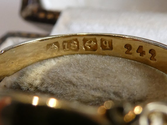 Fine Antique 18ct Ruby & Diamond Ring - image 8