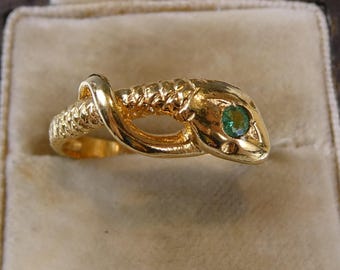 Victorian style Snake Ring
